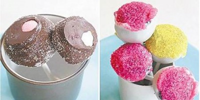 讓人愛(ài)不釋手的棒棒糖蛋糕，做法