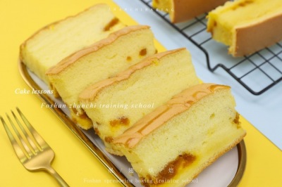 【芝士咸蛋黃肉松古早蛋糕】一口一個，好吃到duang~ （內(nèi)附步驟講解）